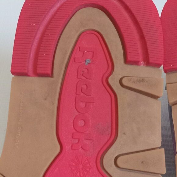 Reebok Red and White 94RE-1L Classic LTR Concept Sample 005 Sneakers Men's 6.5 - Picture 10 of 12